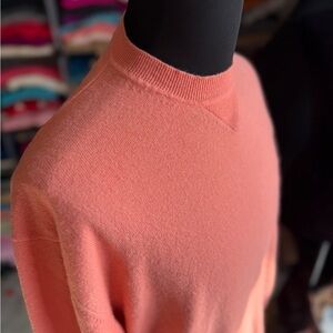 Fairway & Greene Men’s Coral Cashmere Sweater,L